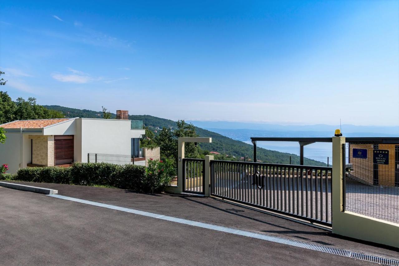 Villa Altavista - Seaview & Relax With Heated Pool & Minigolf Abbazia Esterno foto